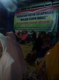 PENGAJIAN RUTIN SELAPANAN MALAM SENIN WAGE PADUKUHAN PRAGAK DAN BENDOREJO